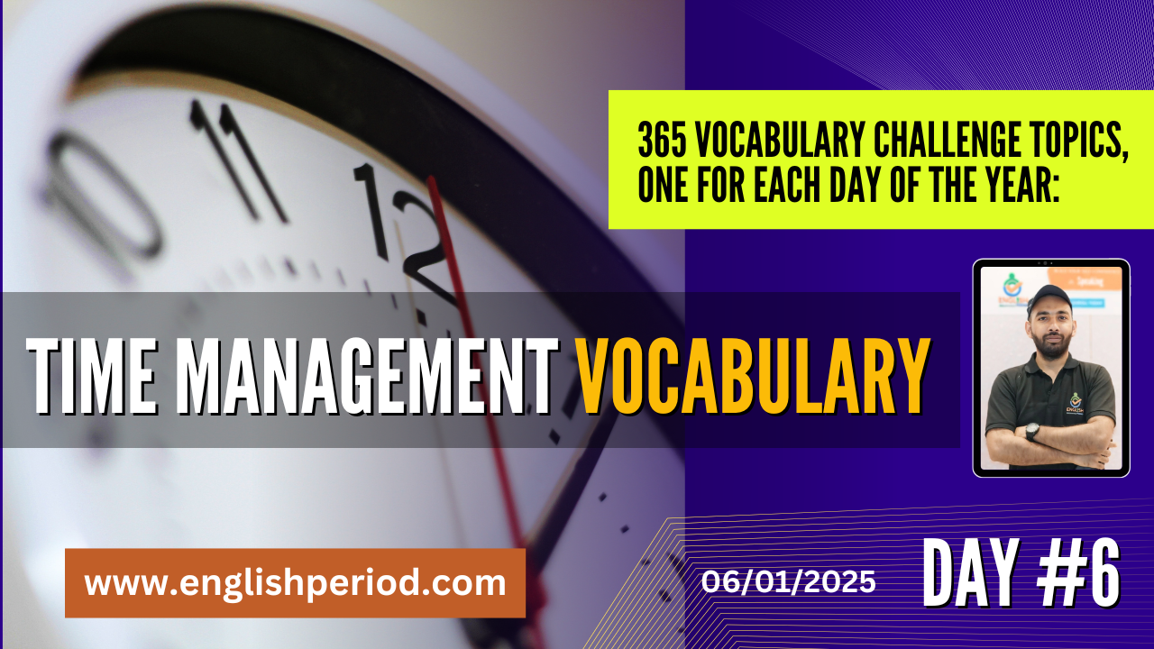 time management vocabulary